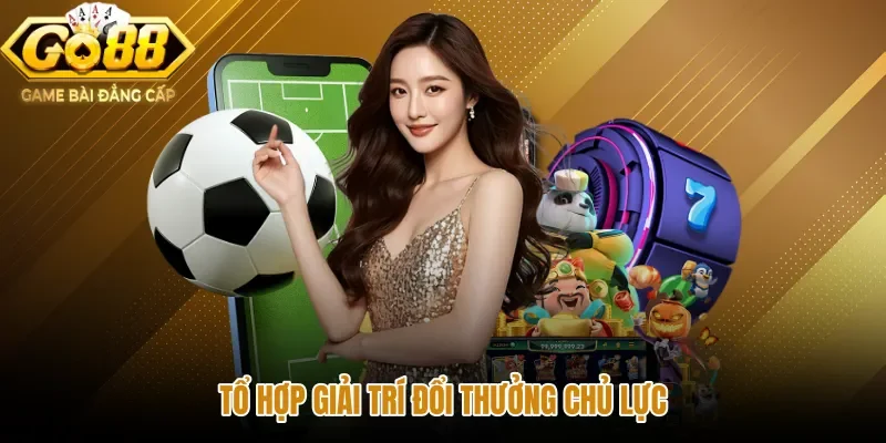 Kho game trong hồ sơ giới thiệu GO88 với nhiều nhóm sản phẩm